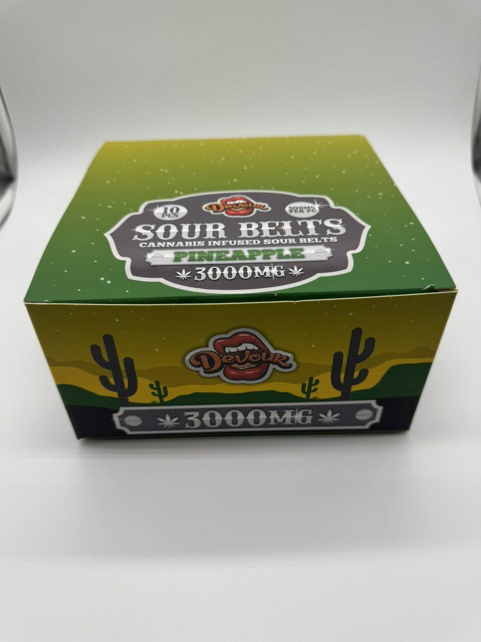 Sour Belts Edibles 3000MG